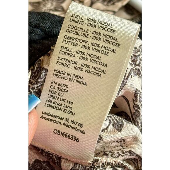 Free People Forever Timeless Soulmate Flowy Bohemian Jumpsuit W/ Back Cut Out S - Picture 16 of 16